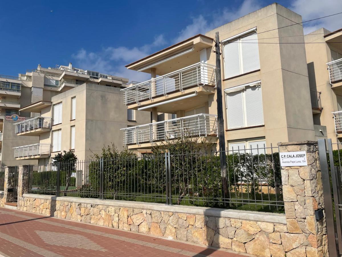 Alpen 1 - Cala Josep I 1Era Linea Apartment เพนิสโคลา ภายนอก รูปภาพ