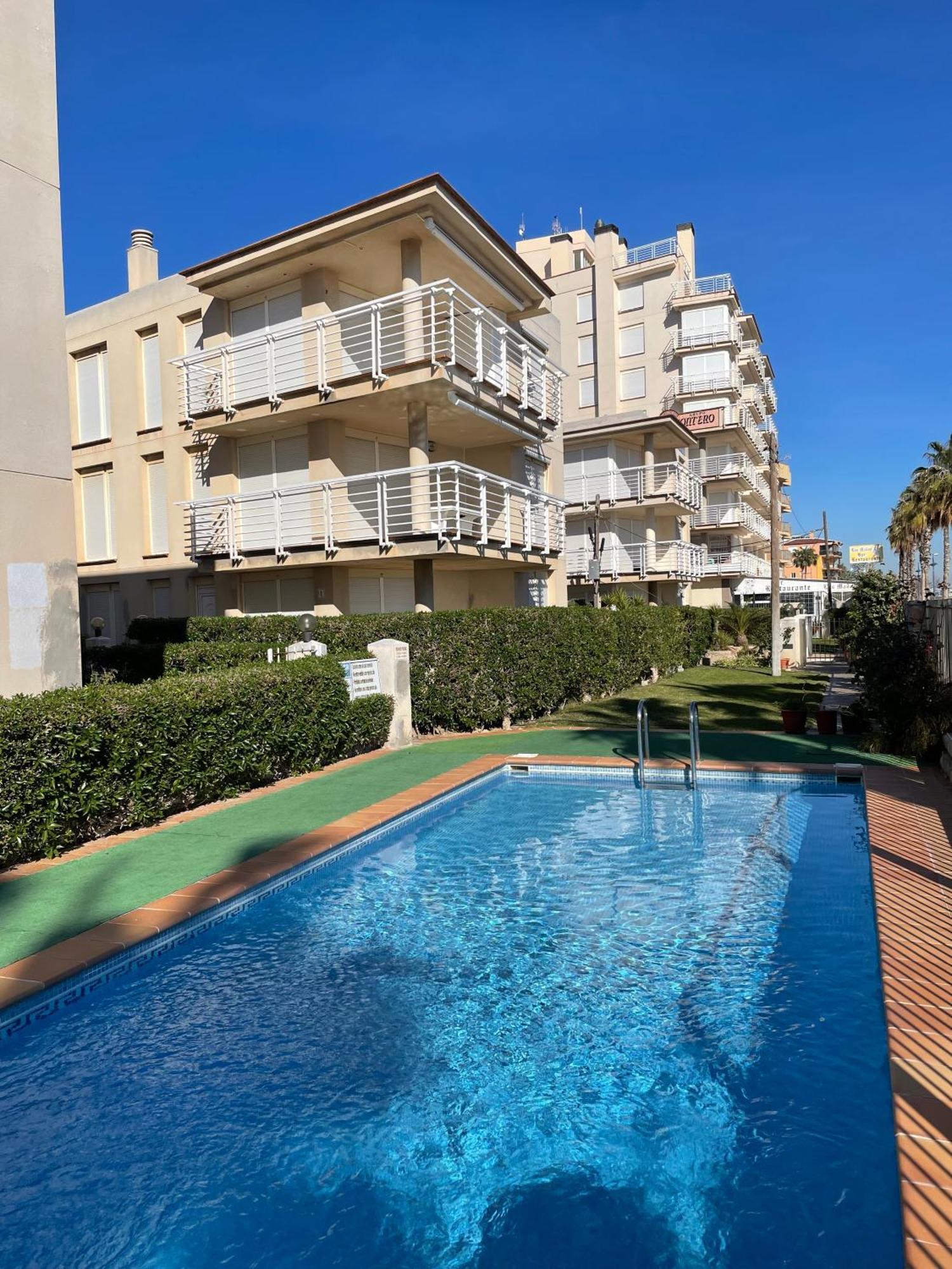 Alpen 1 - Cala Josep I 1Era Linea Apartment เพนิสโคลา ภายนอก รูปภาพ