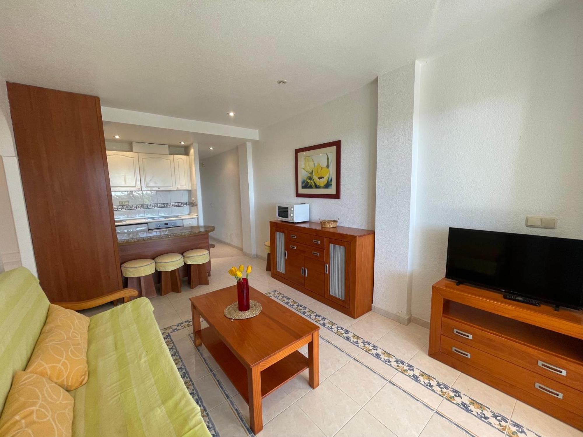 Alpen 1 - Cala Josep I 1Era Linea Apartment เพนิสโคลา ภายนอก รูปภาพ