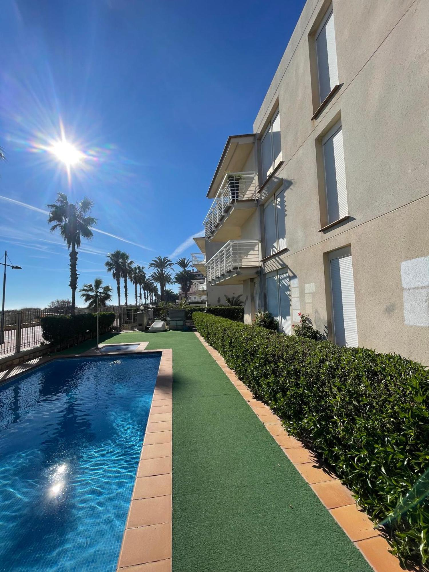 Alpen 1 - Cala Josep I 1Era Linea Apartment เพนิสโคลา ภายนอก รูปภาพ