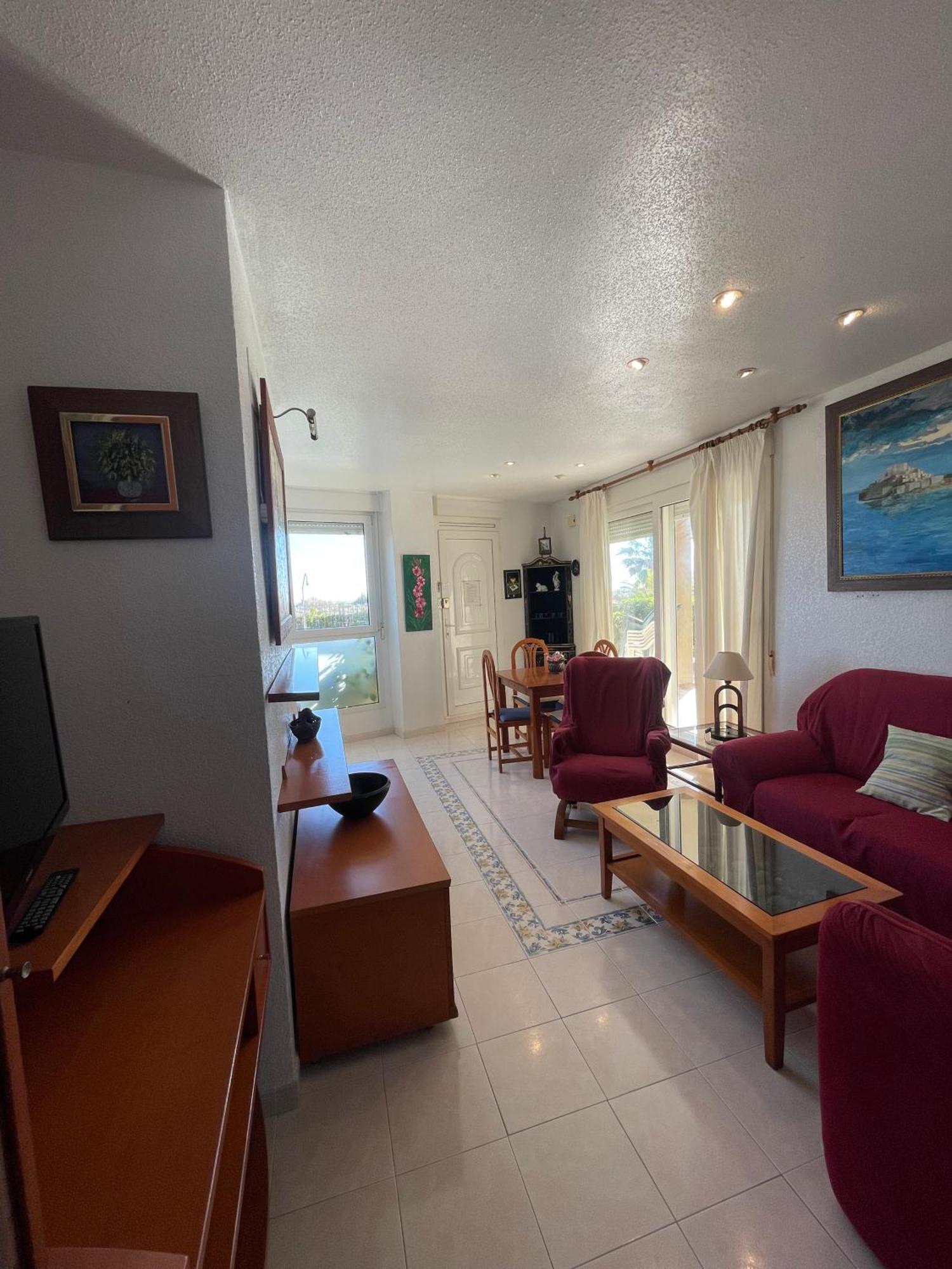 Alpen 1 - Cala Josep I 1Era Linea Apartment เพนิสโคลา ภายนอก รูปภาพ