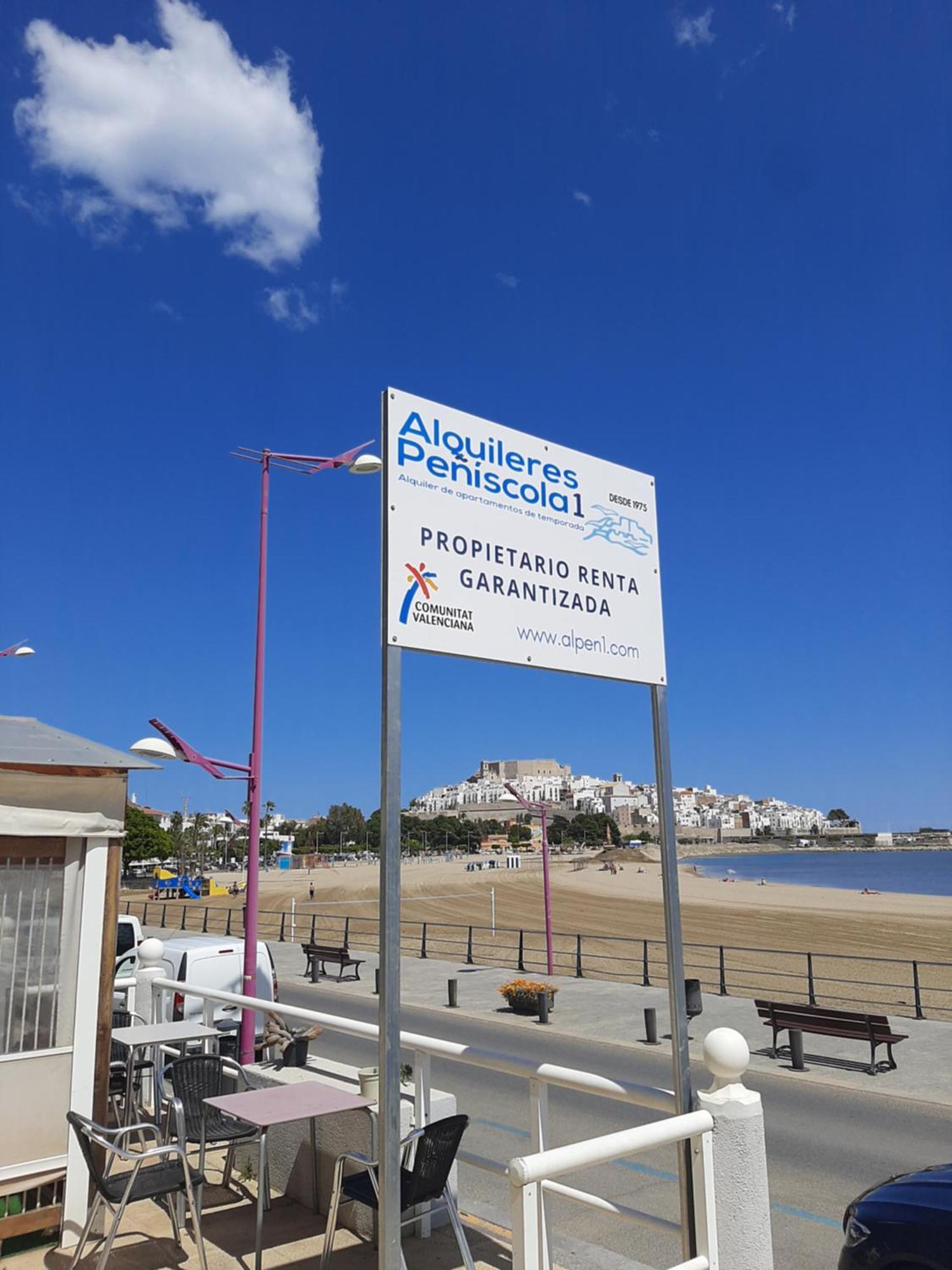 Alpen 1 - Cala Josep I 1Era Linea Apartment เพนิสโคลา ภายนอก รูปภาพ